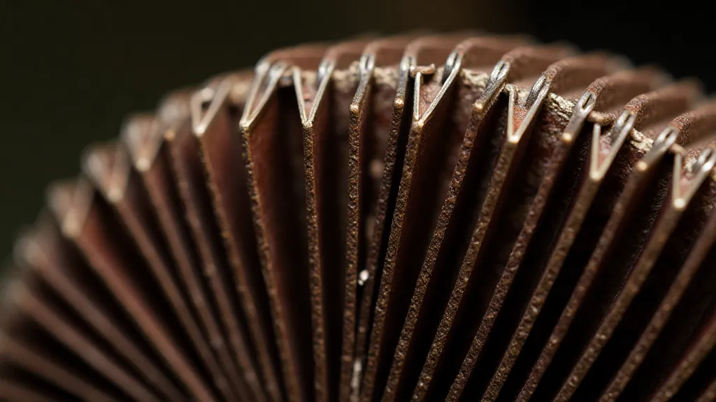 Antique accordion bellows detail