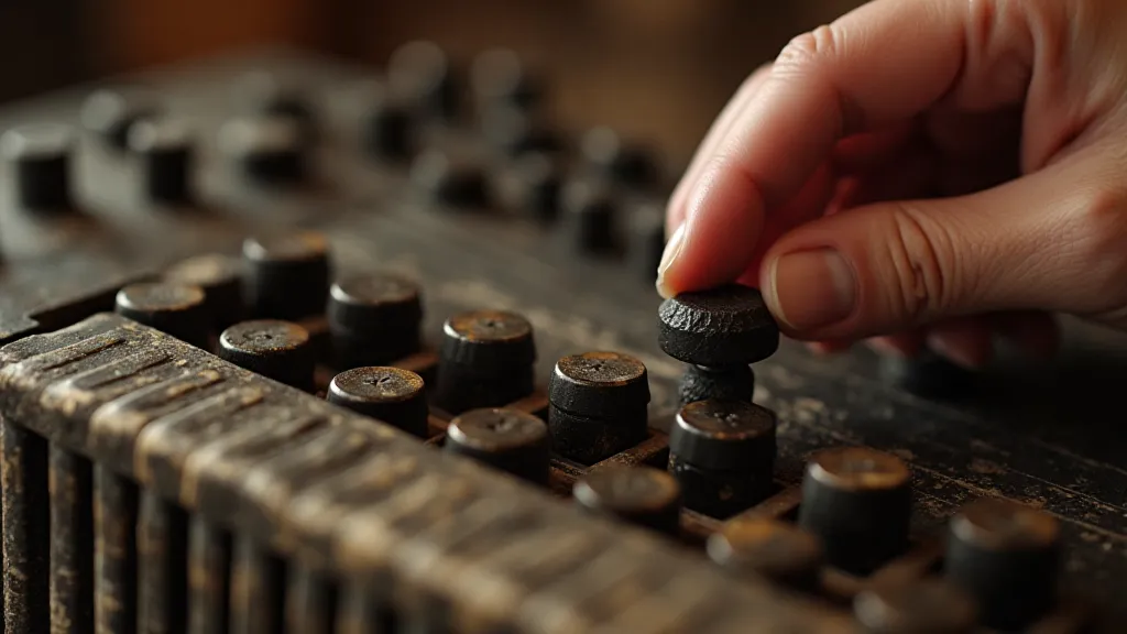 Magnet used in accordion repair