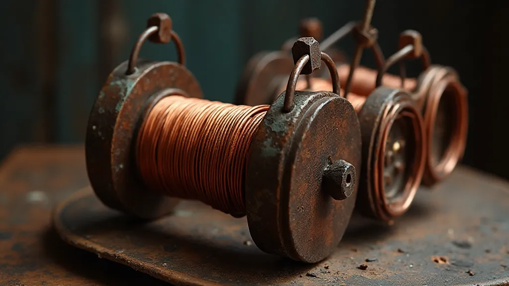 Antique electromagnet