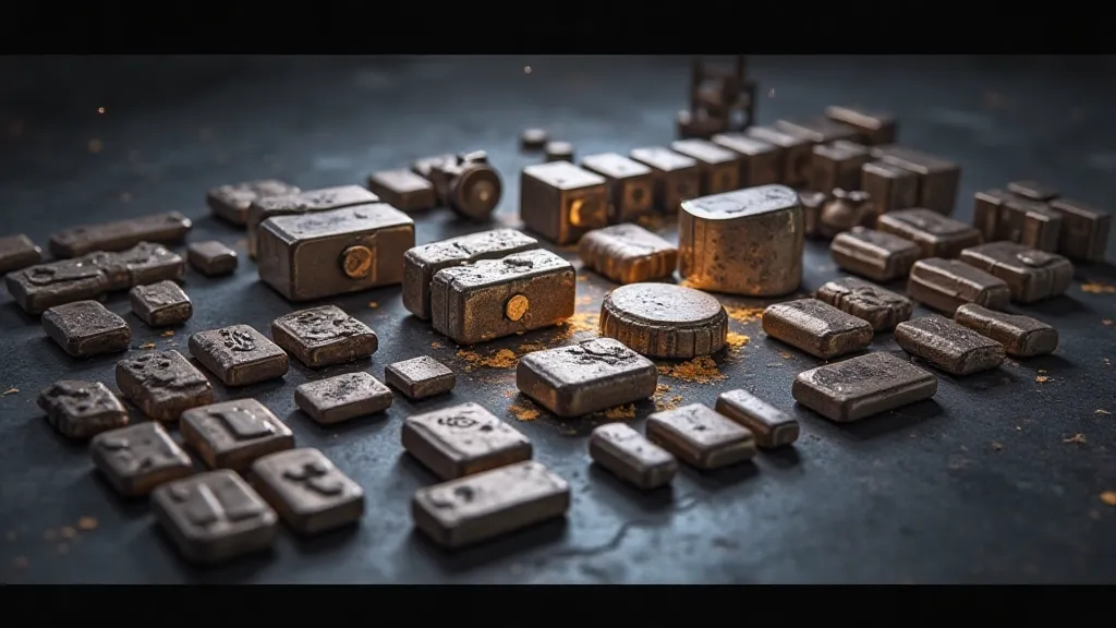 Collection of neodymium magnets