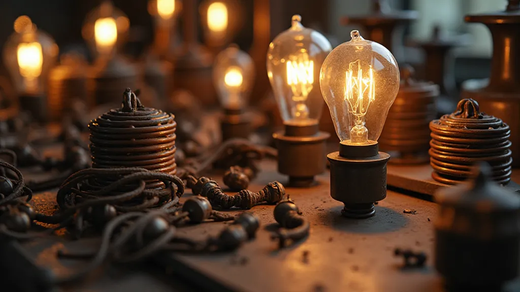 Vintage electrical components collection